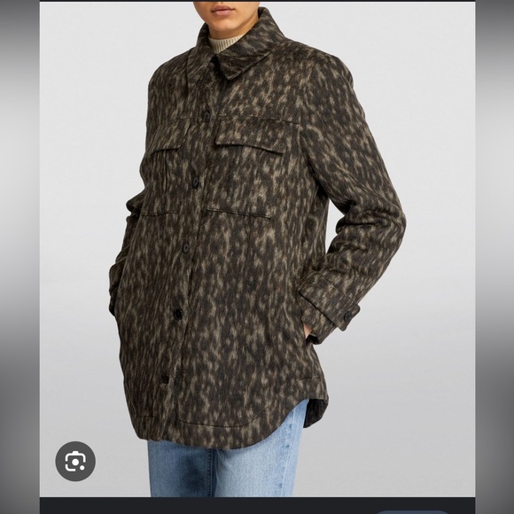 All Saints Leopard Jacket - Picture 2 of 15
